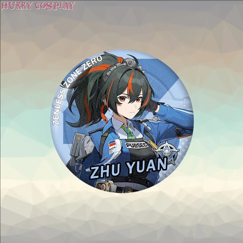 Zenless Zone Zero,Badge,Zenless Zone Zero Character Badges 58mm Part 1